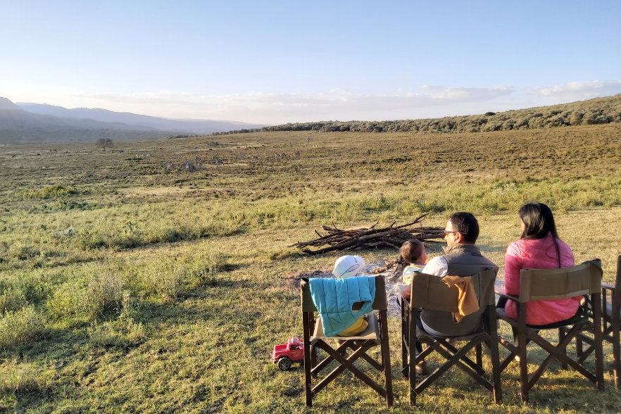 Sundowner at Chui Lodge