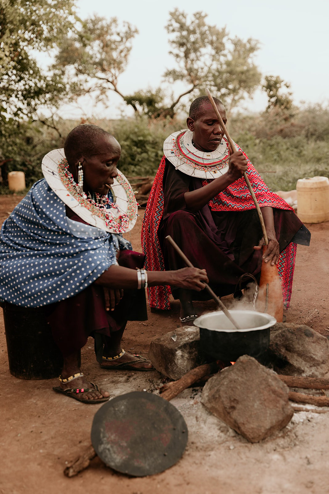 Elewana Tarangire Treetops - masai women 