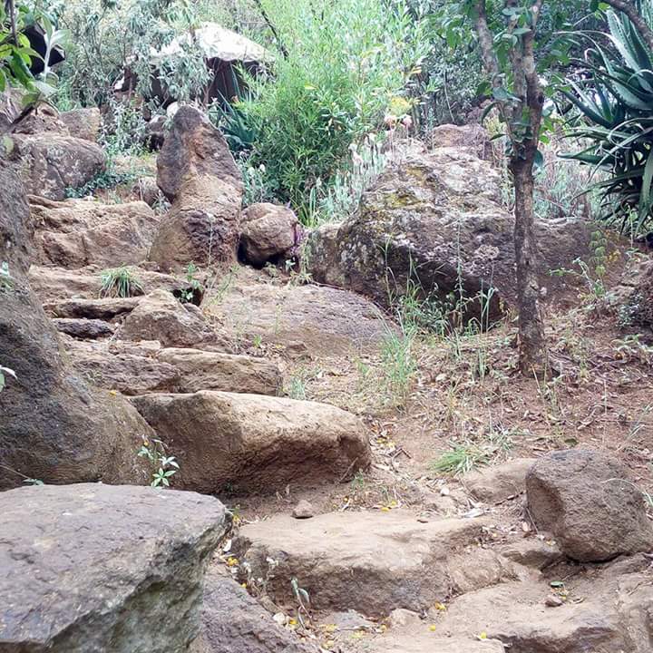 1. Rock climbing at Ololosokuan Nature Trail