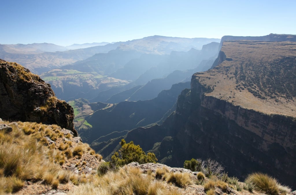 the precipitous drop on the horizon