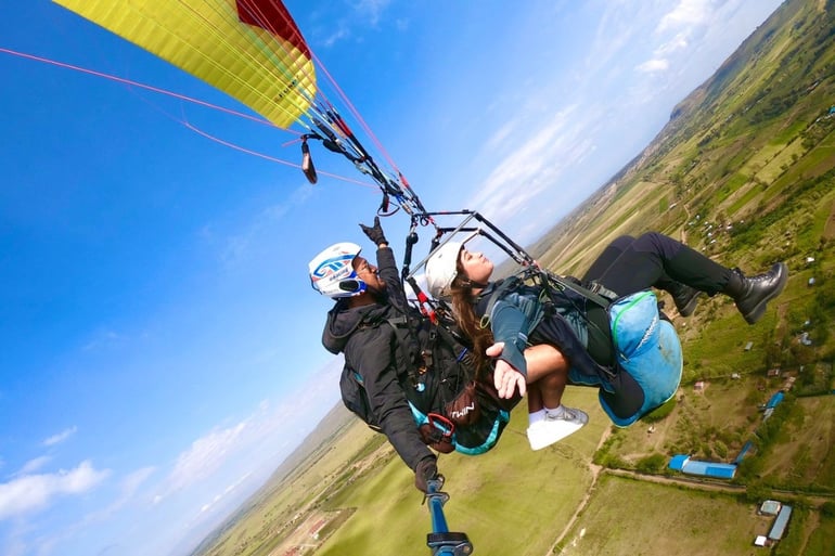 Tandem Paragliding in Kijabe 